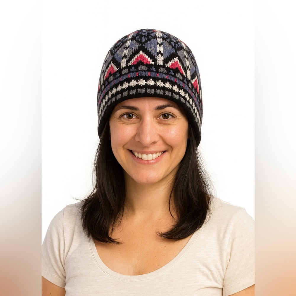 Colorful Columbia Tribal Beanie